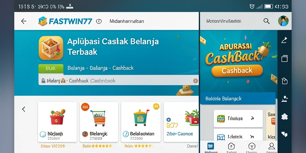 Tampilan antarmuka FASTWIN77 yang menarik dan fungsional.