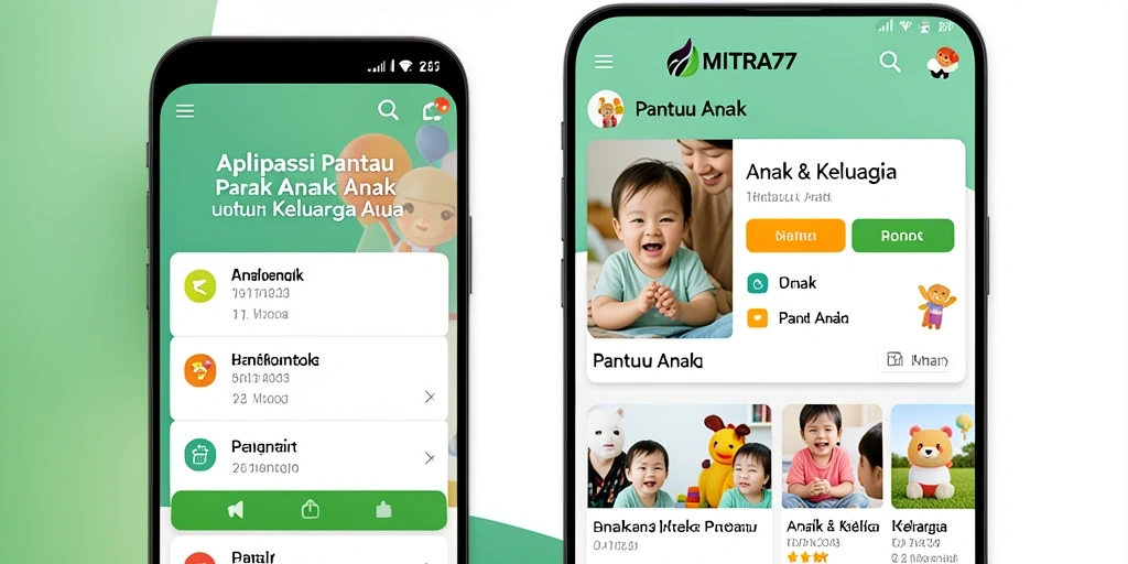 Antarmuka pengguna MITRA77 yang sederhana dan mudah digunakan.