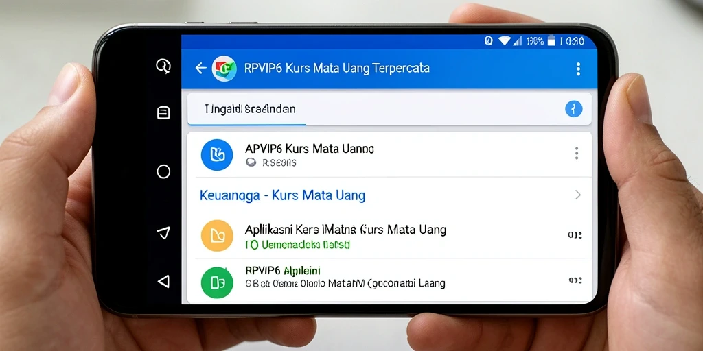 Tampilan antarmuka RPVIP6 yang bersih dan informatif untuk pengguna.